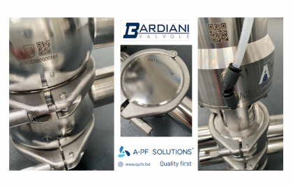 PHARMA NEWS: Traceability of BARDIANI valves